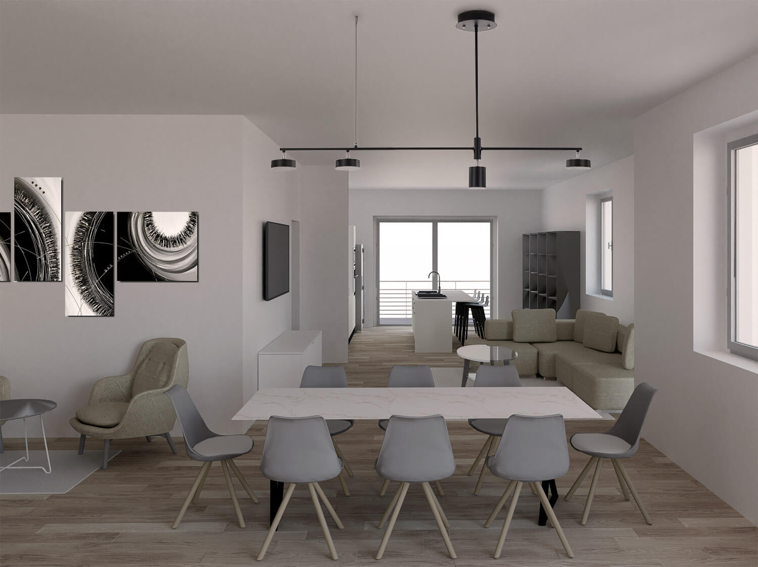 Progetto di interior design